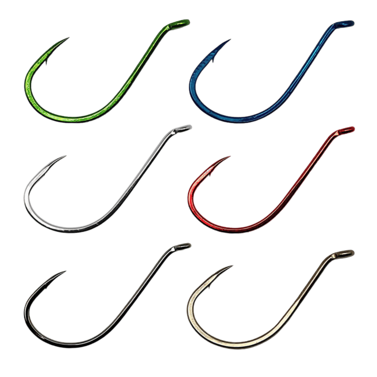 GAMAKATSU OCTOPUS HOOK 25PK - ASSORTED COLOR SIZE 4 - Image 2