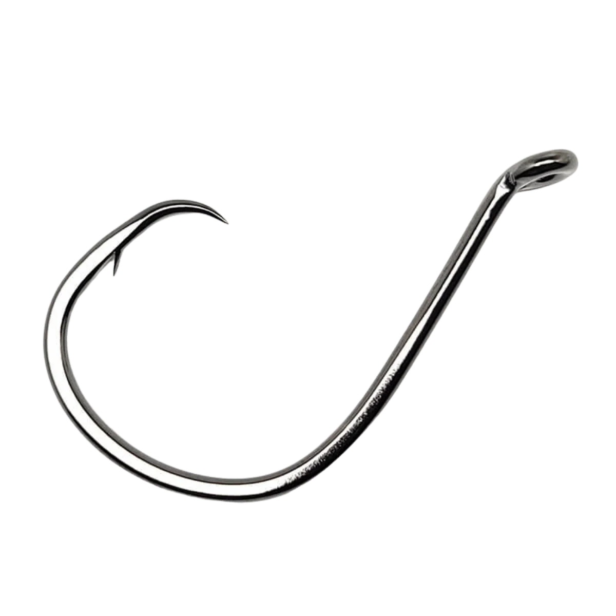 GAMAKATSU OCTOPUS CIRCLE (INLINE-POINT) HOOK - BLACK SIZE 2/0