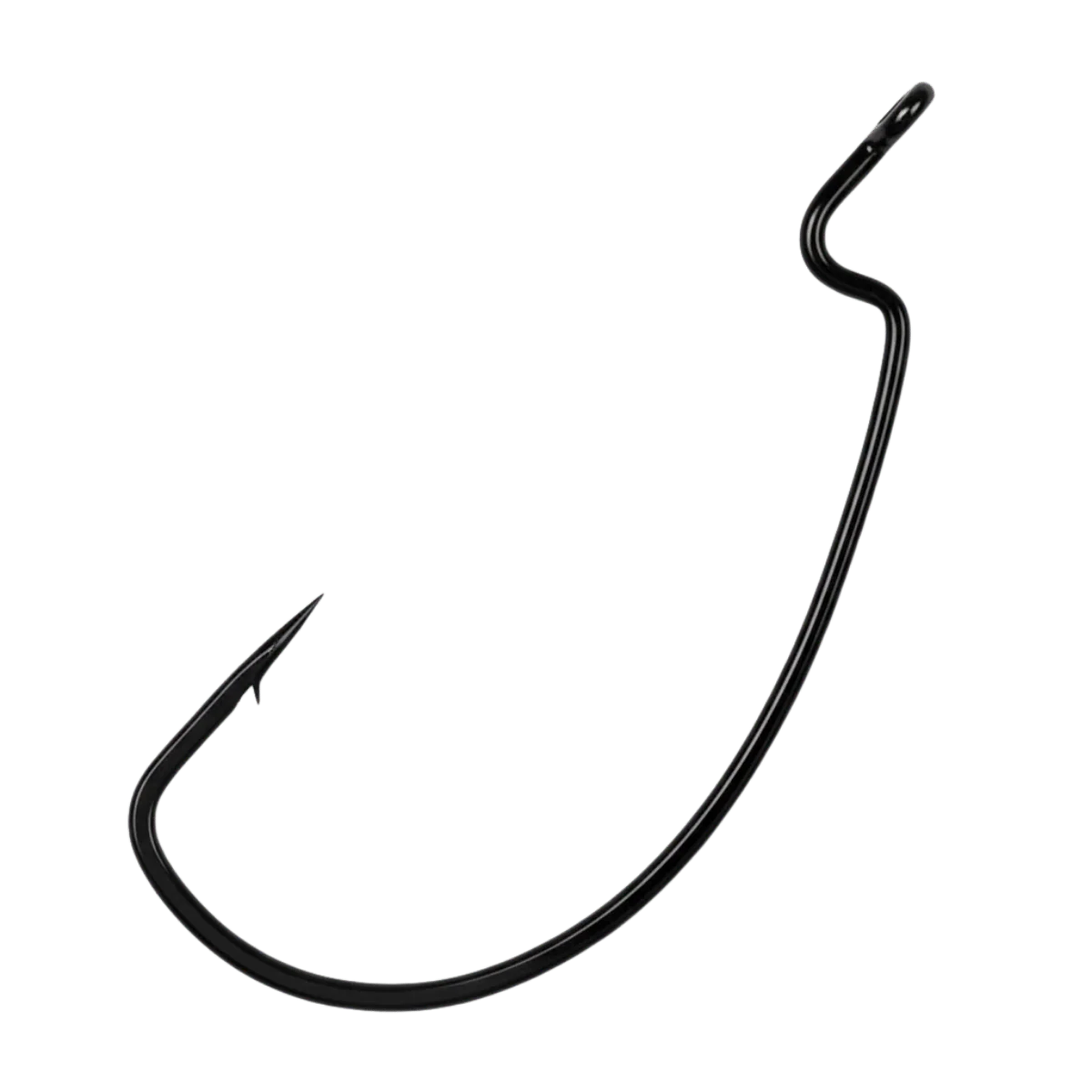 GAMAKATSU OFFSET EXTRA WIDE GAP HOOK - BLACK 5/0