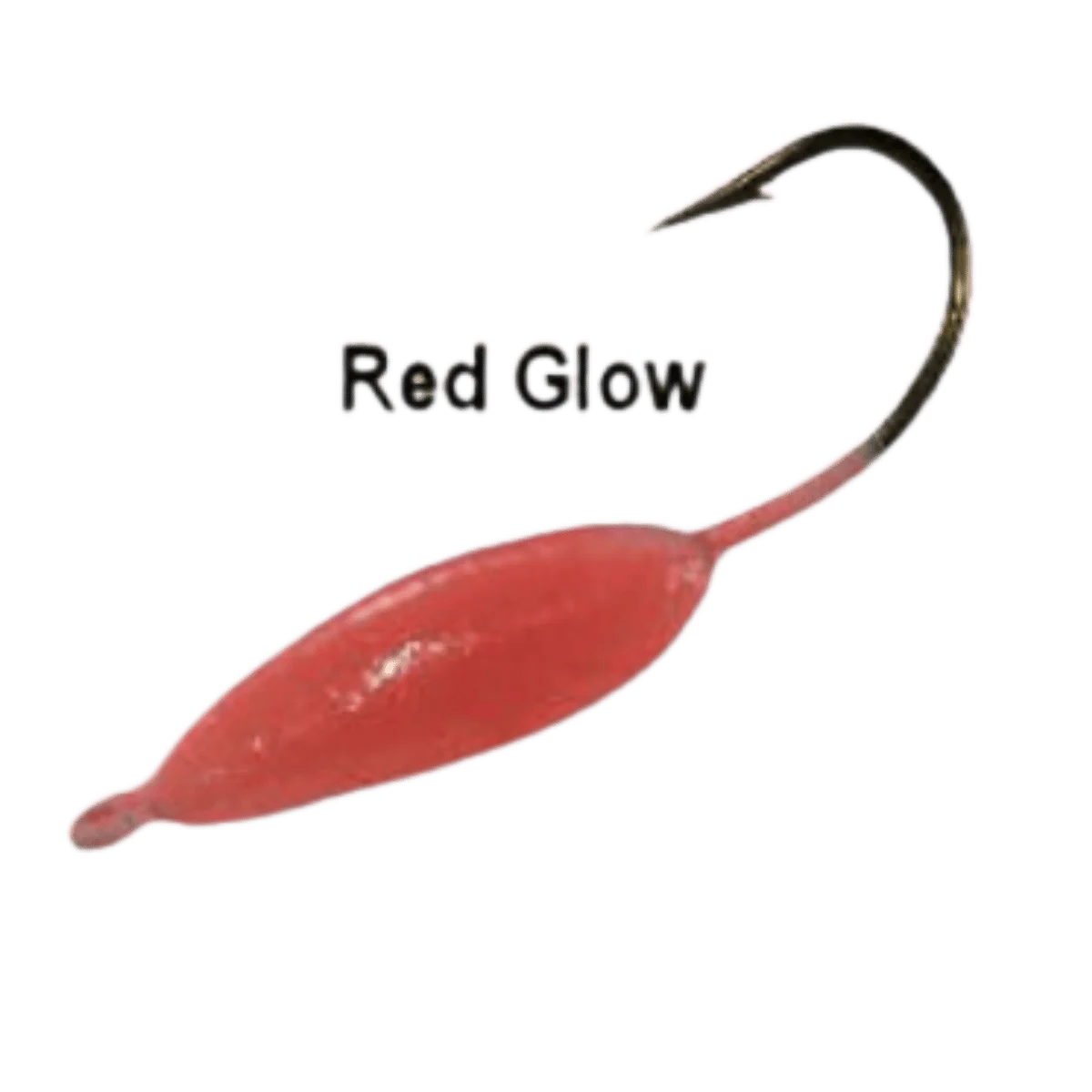 MAYNARD'S BARRACUDA JIG LURE 2 PACK - RED GLOW #6