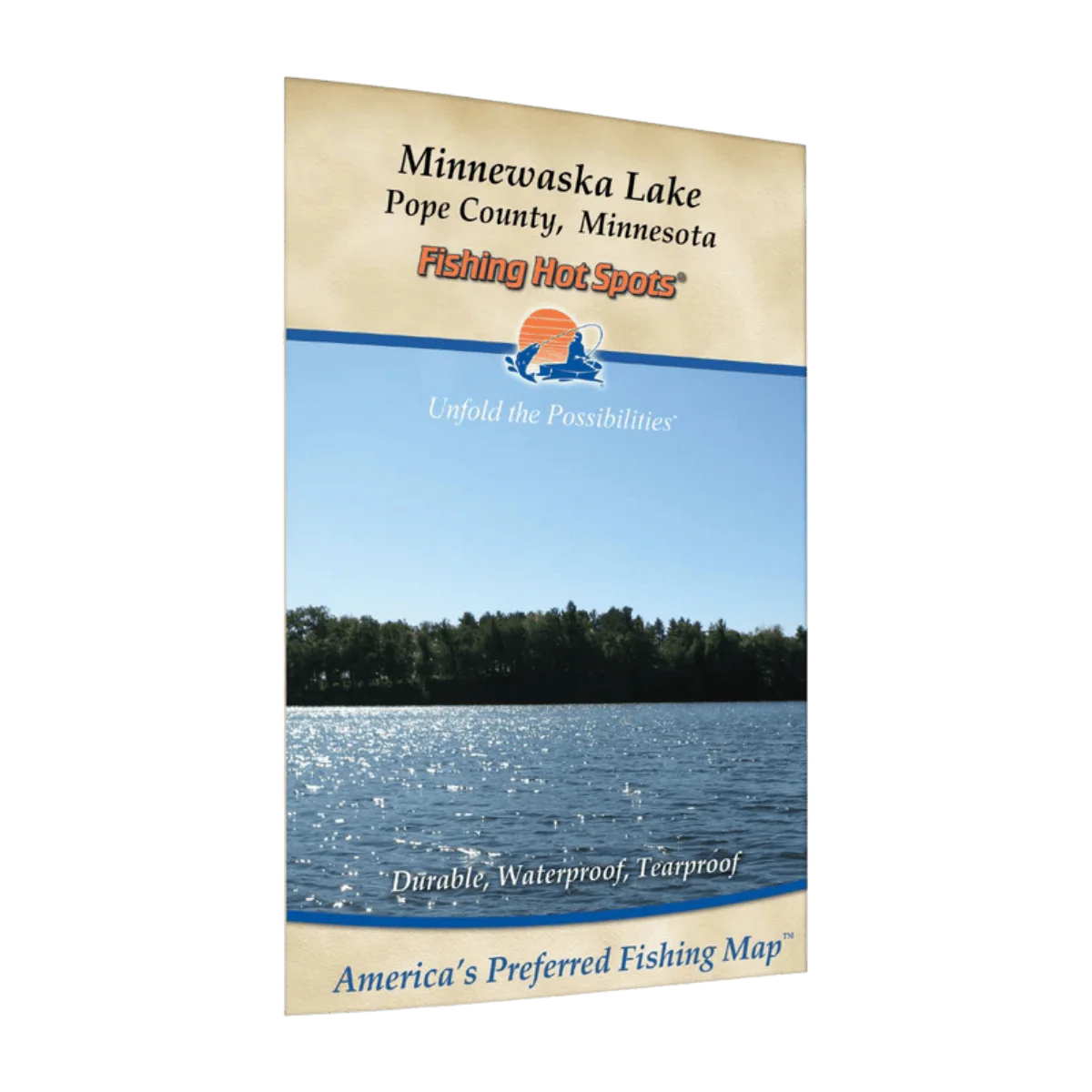 LAKEMAPS/IN DEPTH FISHING HOT SPOTS MINNEWASKA LAKE
