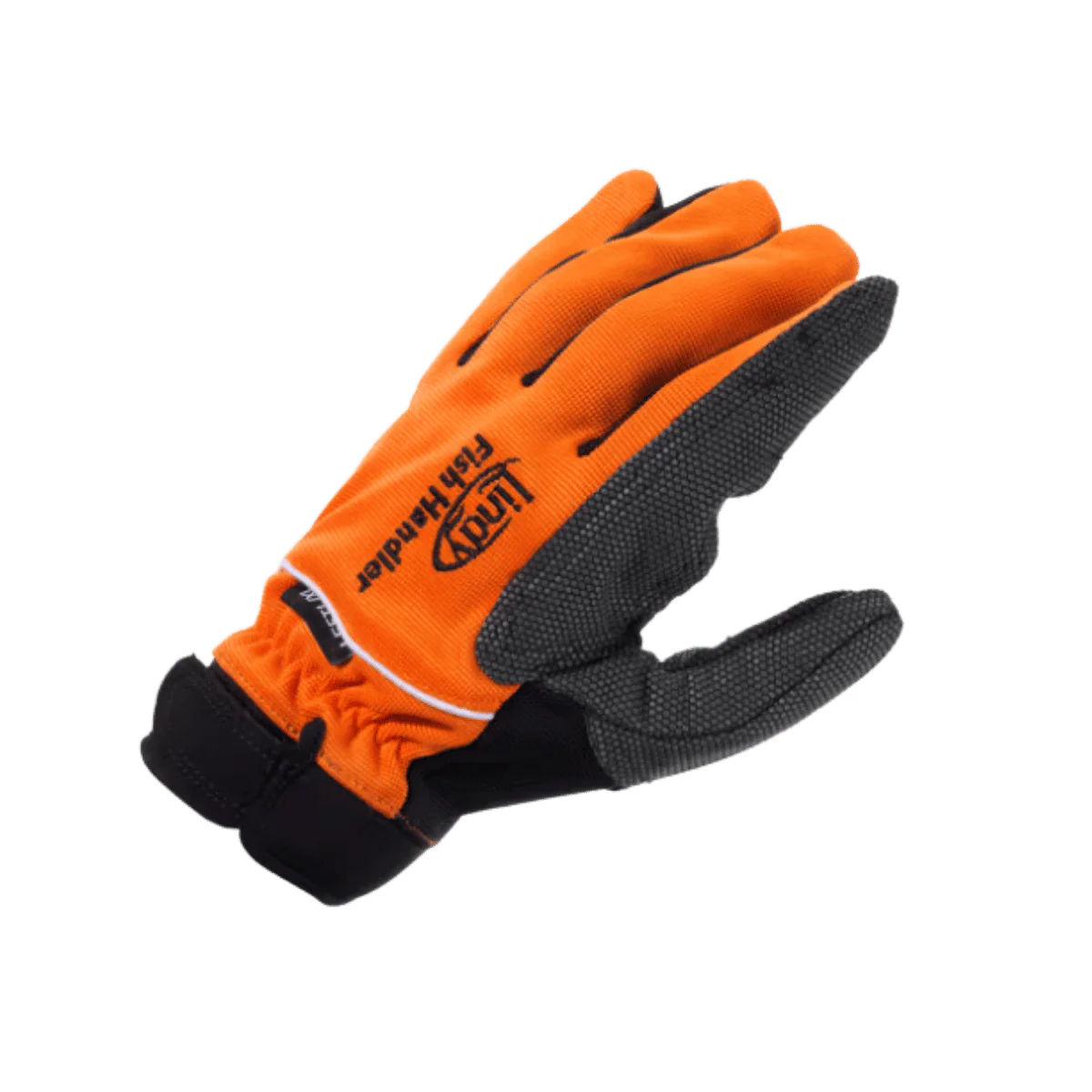 LINDY FISH HANDLING GLOVE - LG - LH - ORANGE