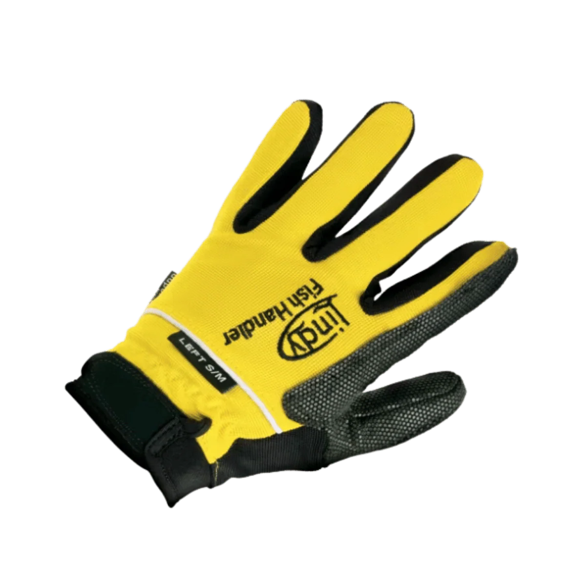 LINDY FISH HANDLING GLOVE - MD - LH - YELLOW