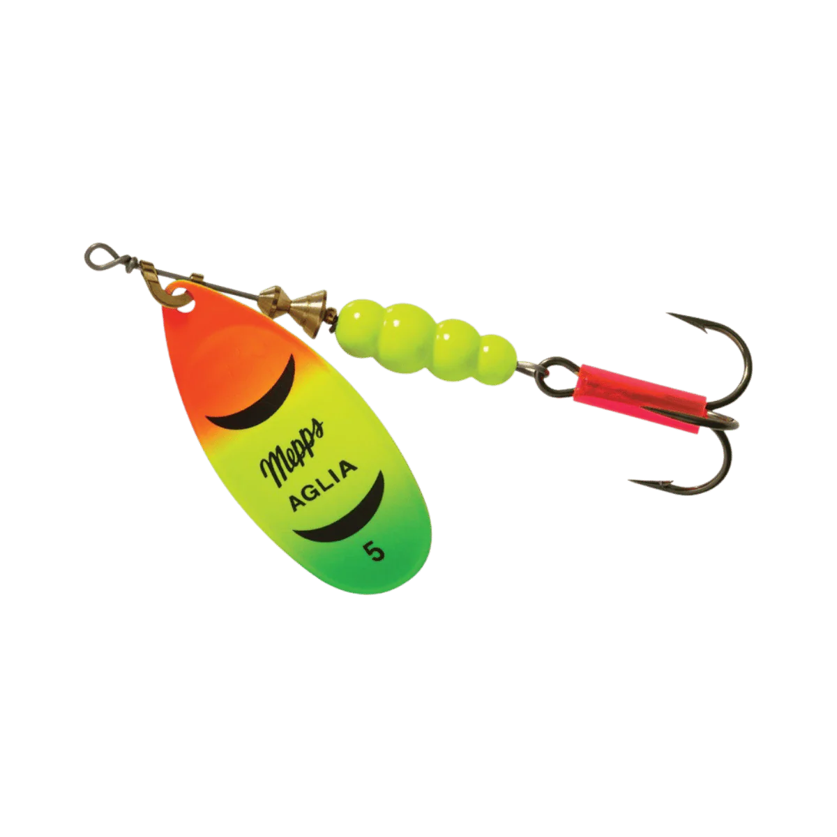 MEPPS AGLIA SPINR-PLAIN 1/2OZ - HOT FIRETIGER