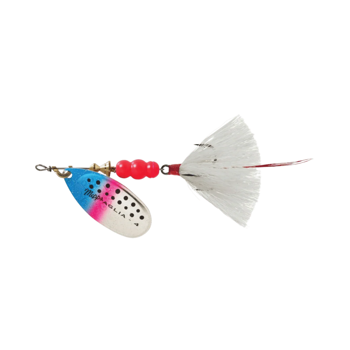 MEPPS AGLIA DRESS 1/2OZ - RAINBOW TROUT/WHITE