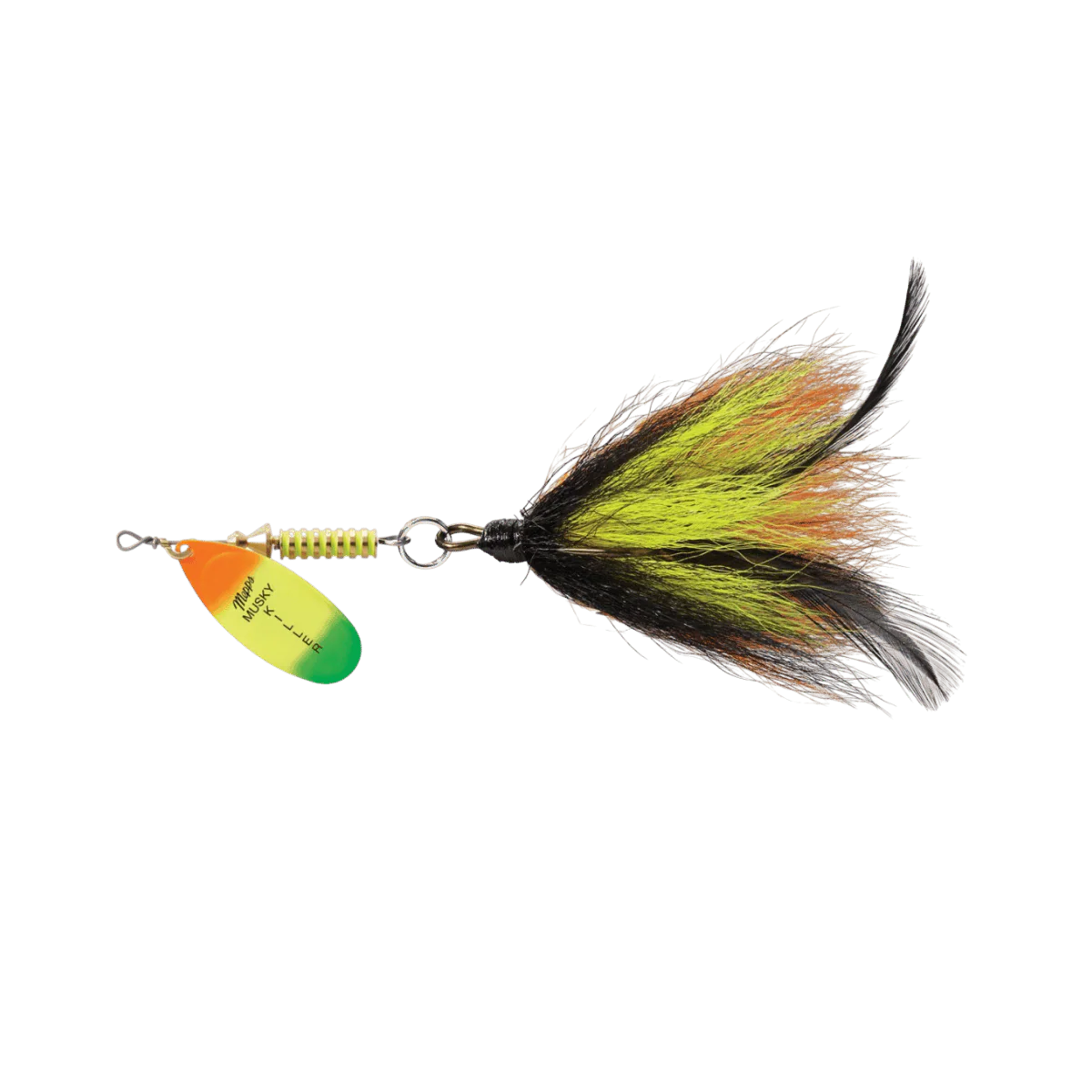 MEPPS MUSKY KILLER 3/4OZ - HOT FIRETIGER-BLACK/ORANGE/YELLOW