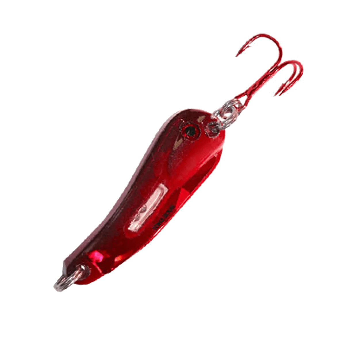 NORTHLAND BUCK-SHOT RATTLE SPOON - S-GLO REDFISH 1/8OZ