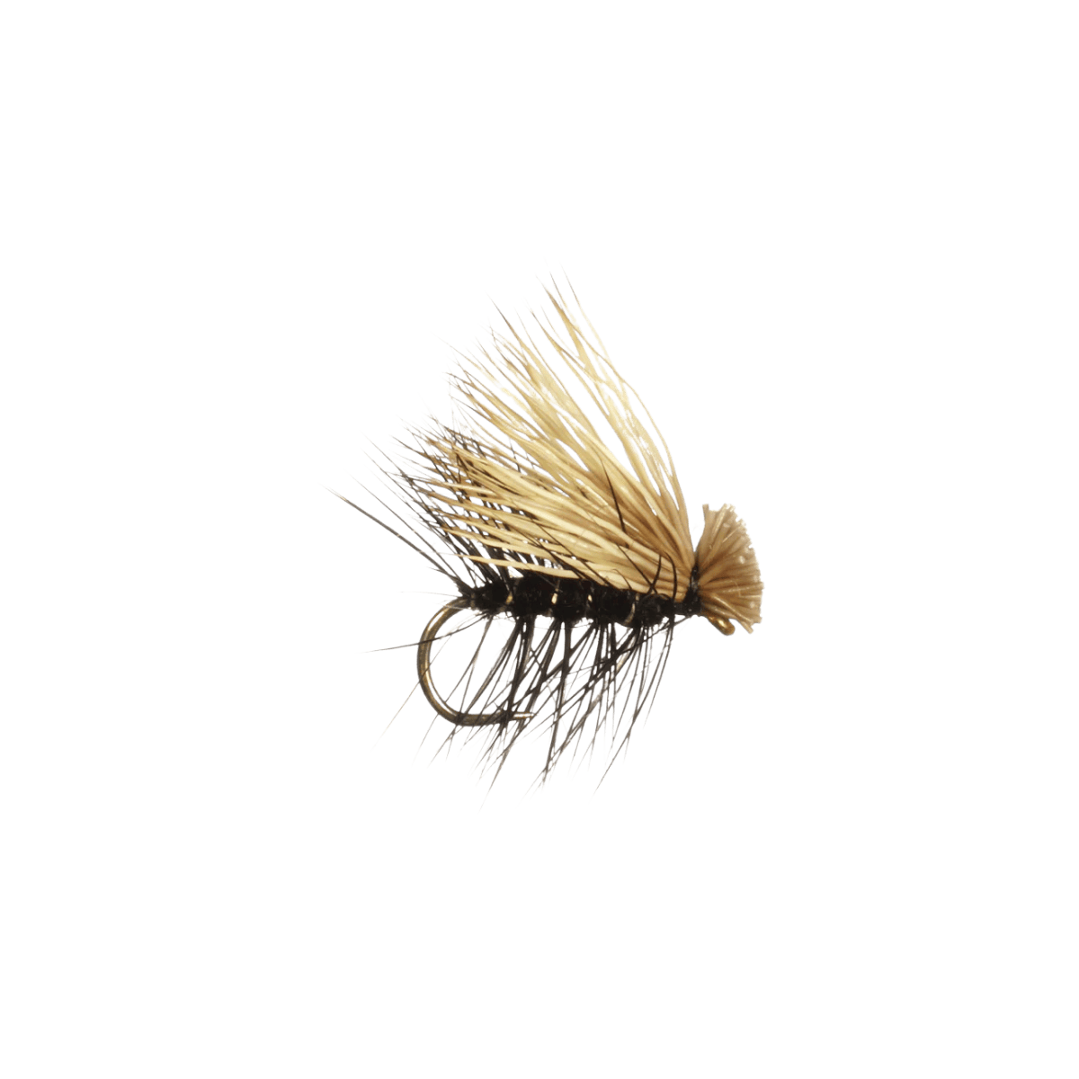 RAINY`S ELK HAIR CADDIS FLY - BLACK #14