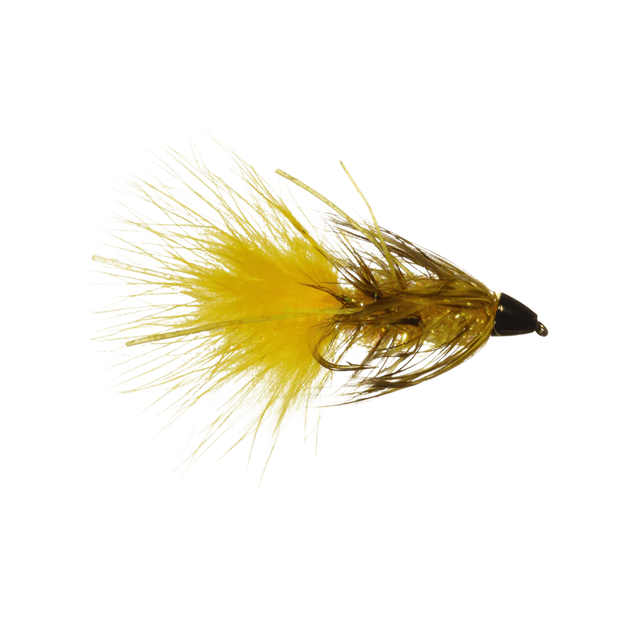RAINY`S CONEHEAD KRYSTAL BUG FLY - YELLOW #4