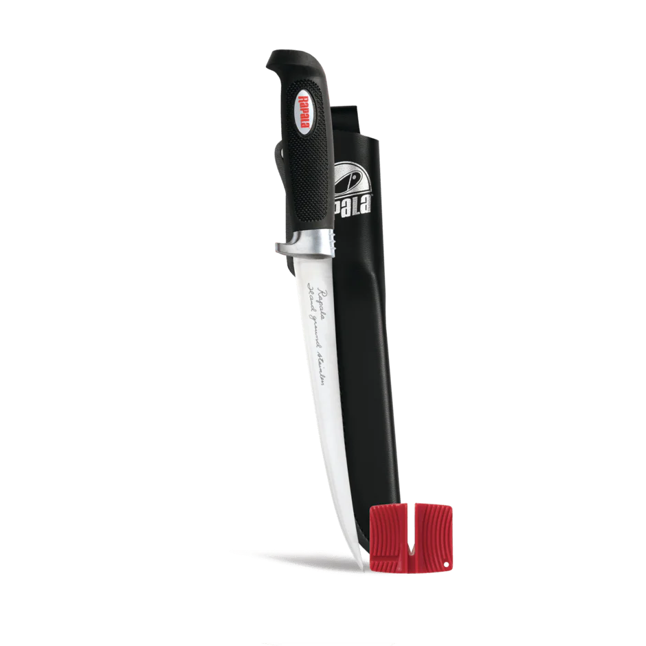 RAPALA FILLET KNIFE W/ SHEATH AND SHARPENER 7.5IN - Image 2