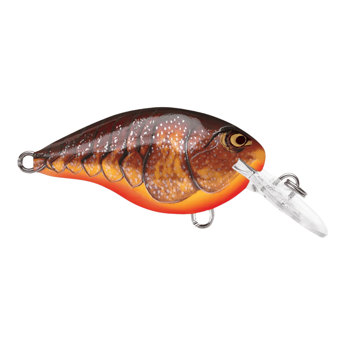RAPALA DT4 SERIES CRACKBAITS - DARK BROWN CRAWDAD - 2 IN - 5/16 OZ