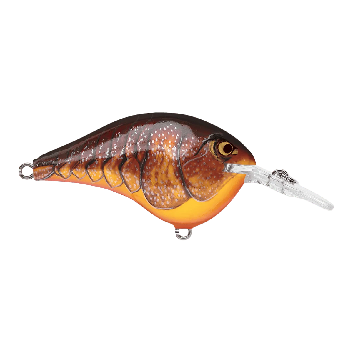 RAPALA DT6 SERIES CRANKBAITS - DARK BROWN CRAWDAD 2IN  3/8OZ