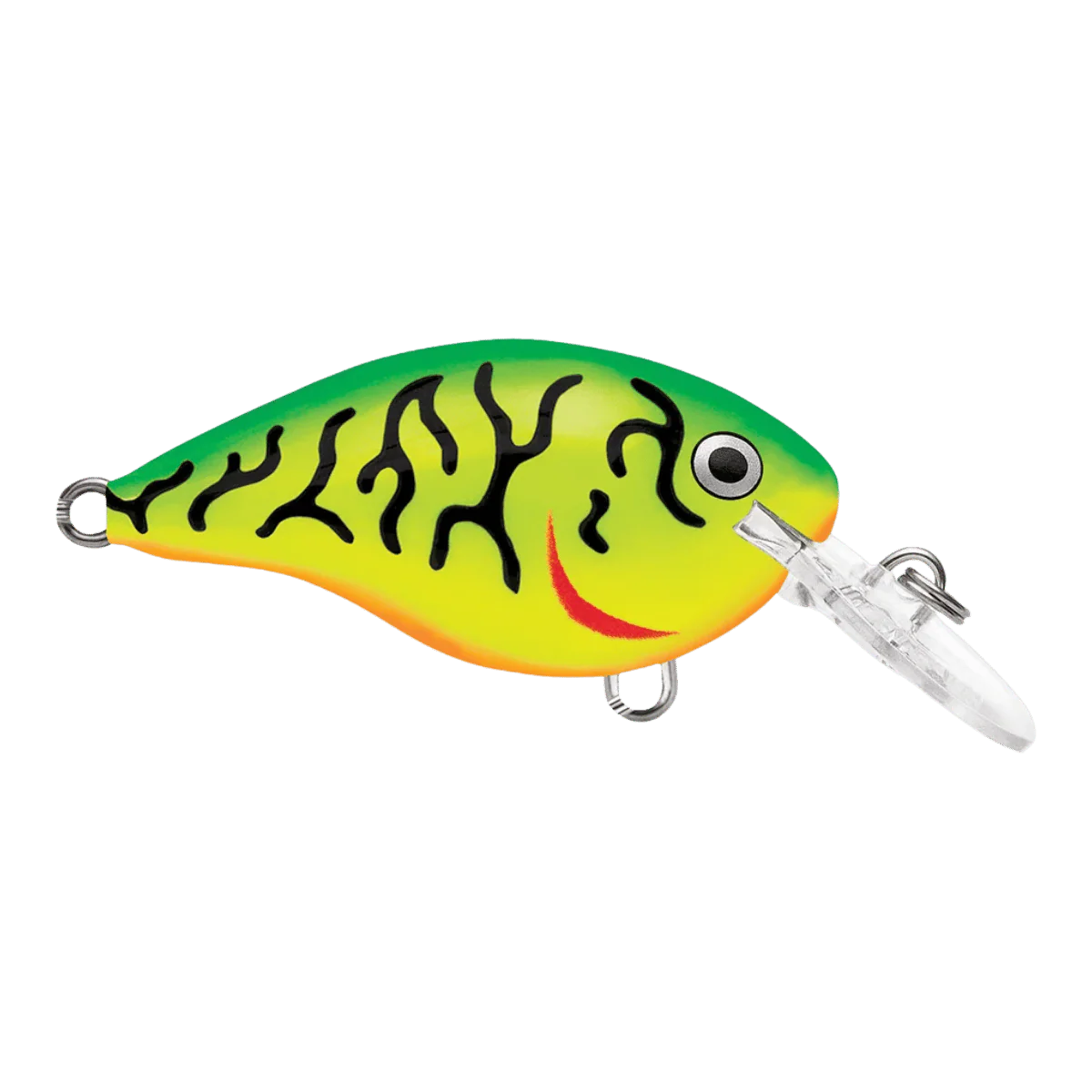 RAPALA DT6 SERIES CRANKBAITS - FIRETIGER 2IN  3/8OZ