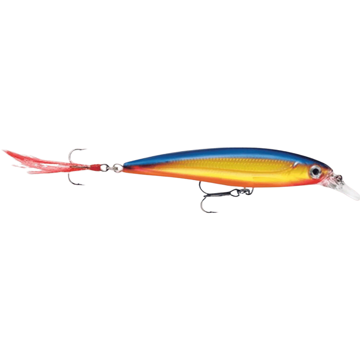 X-RAP JERKBAIT 10 4IN - HOT STEEL