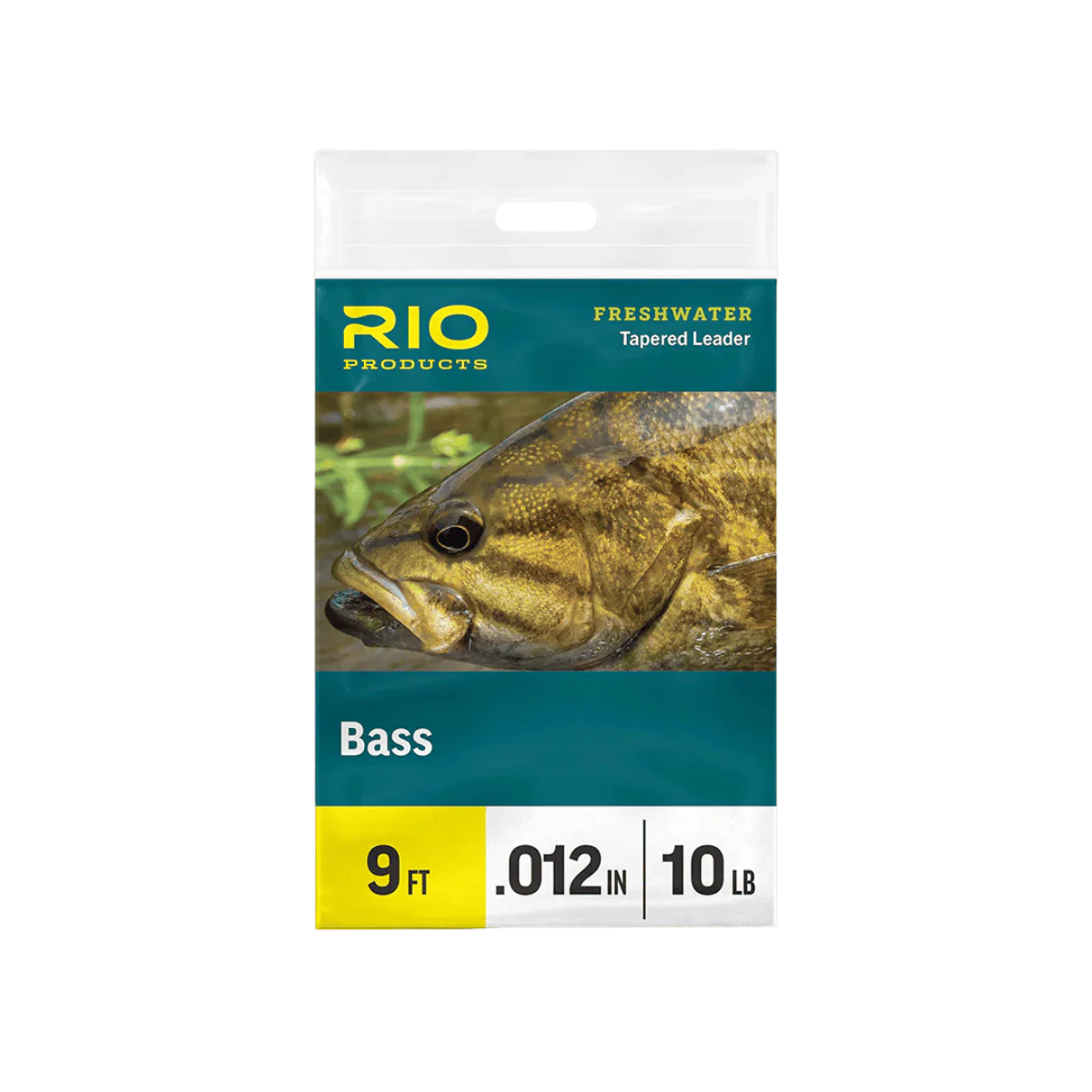 RIO BASS LEADER - 9FT 10 LB
