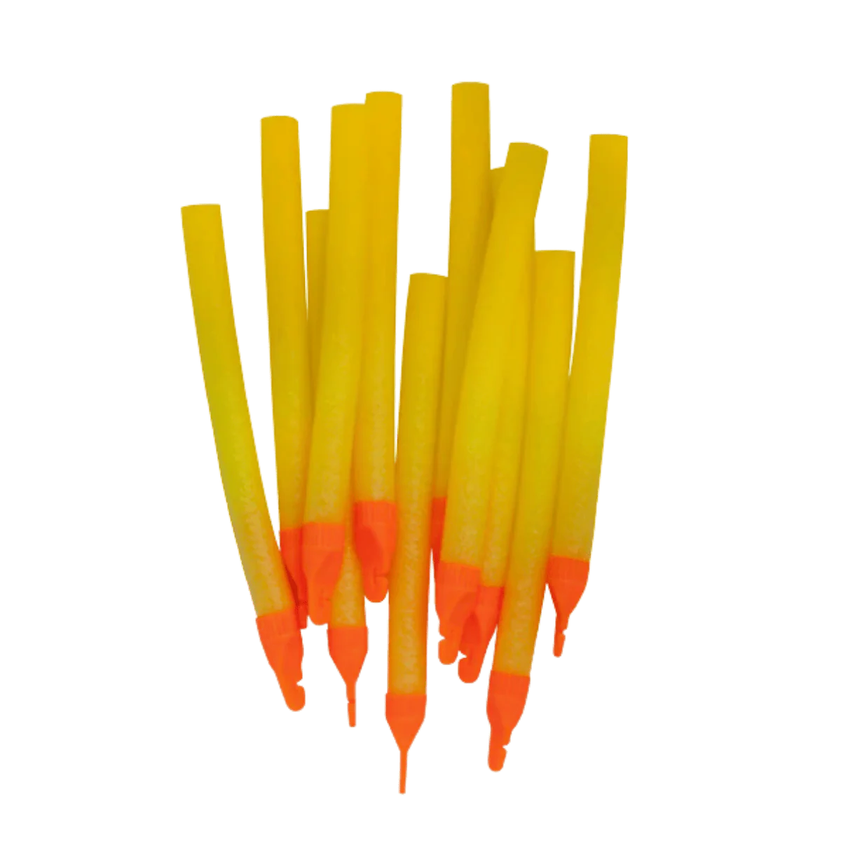 ROD-N-BOBBS MR ICE FOAM BOBBER 4 PACK - YELLOW 4IN" - Image 2