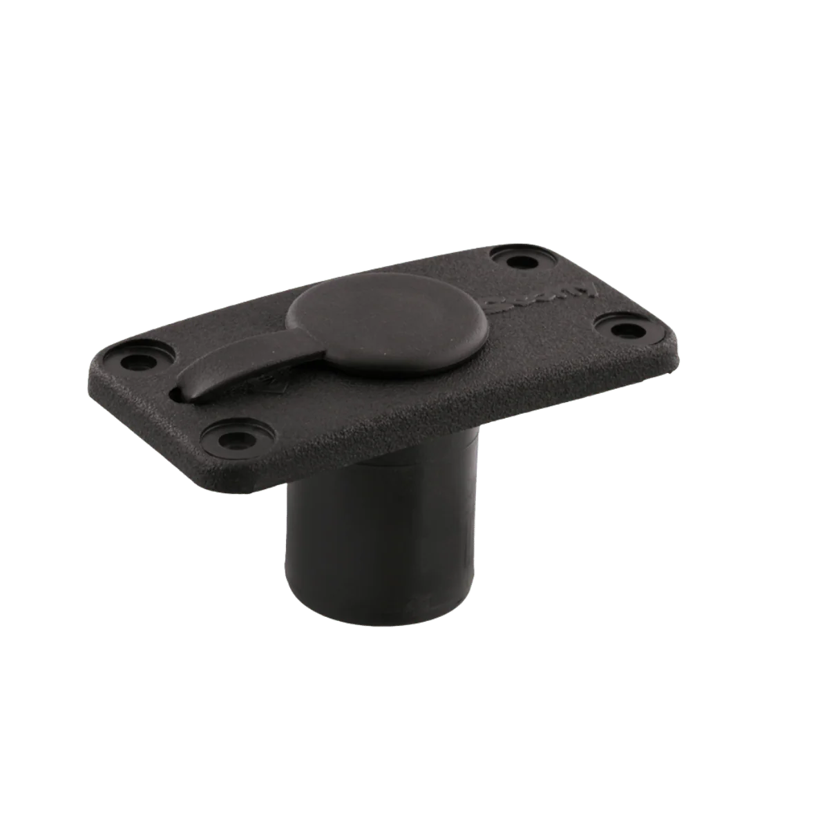 SCOTTY 244 FLUSH DECK MOUNT - BLACK