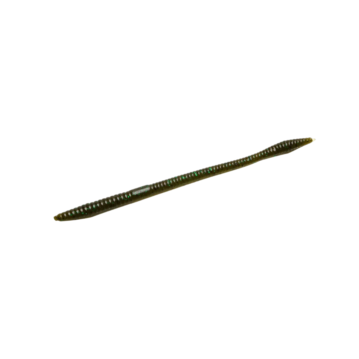 ZOOM TRICK WORM 6-1/2IN GREEN PUMPKIN