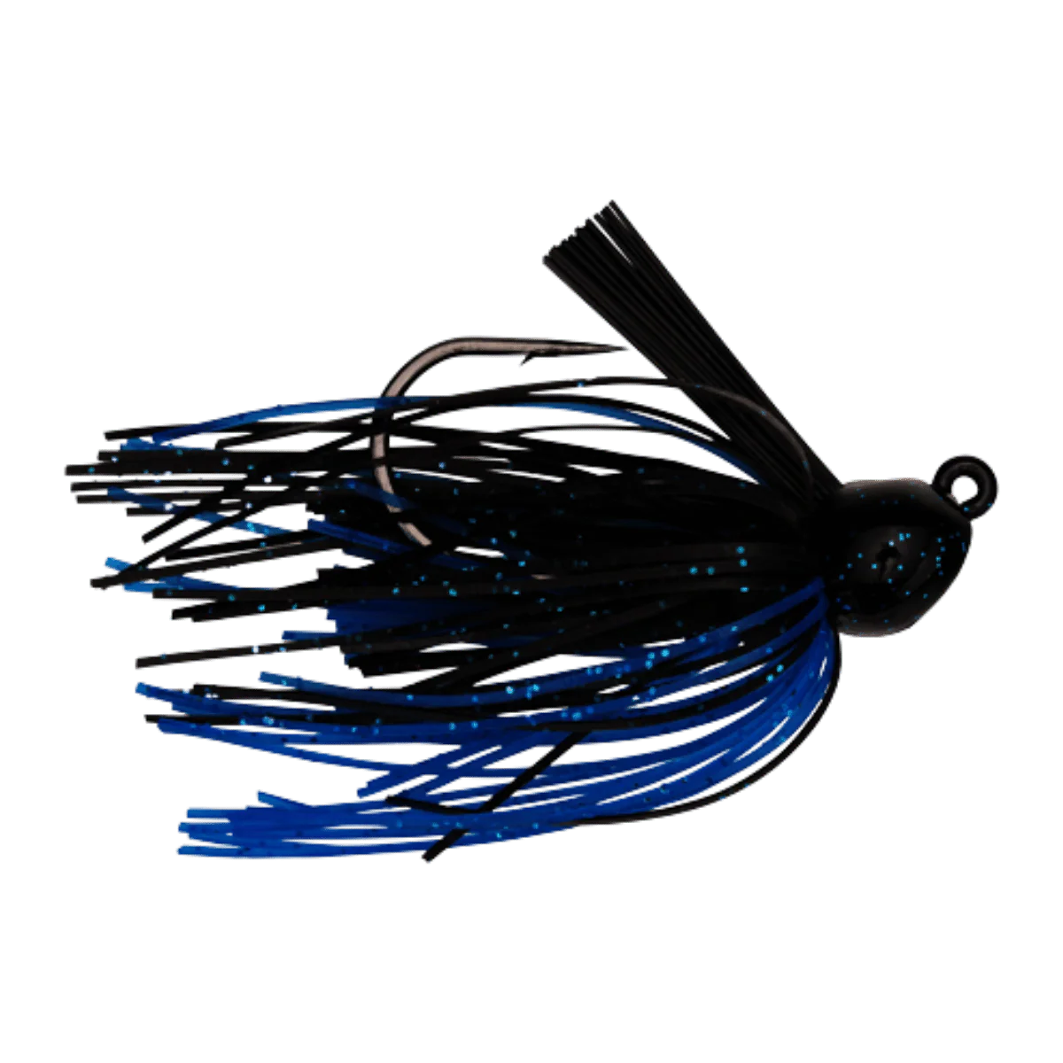 STRIKE KING BITSY FLIP JIG BLACK/BLUE 1/4OZ