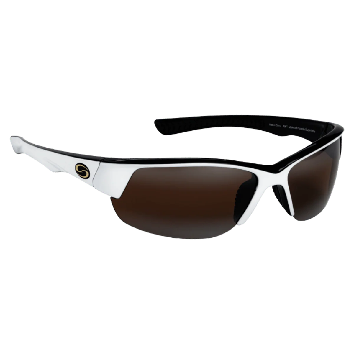 STRIKE KING S11 OPTICS GULF SUNGLASSES WHITE/BLACK GULF LENSE