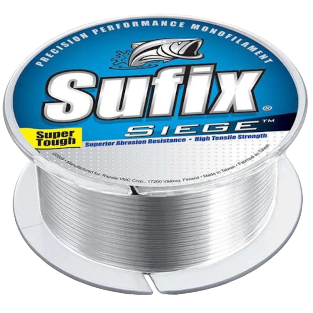 Sufix Siege Monofiliment Line 14lb, 330yds Clear