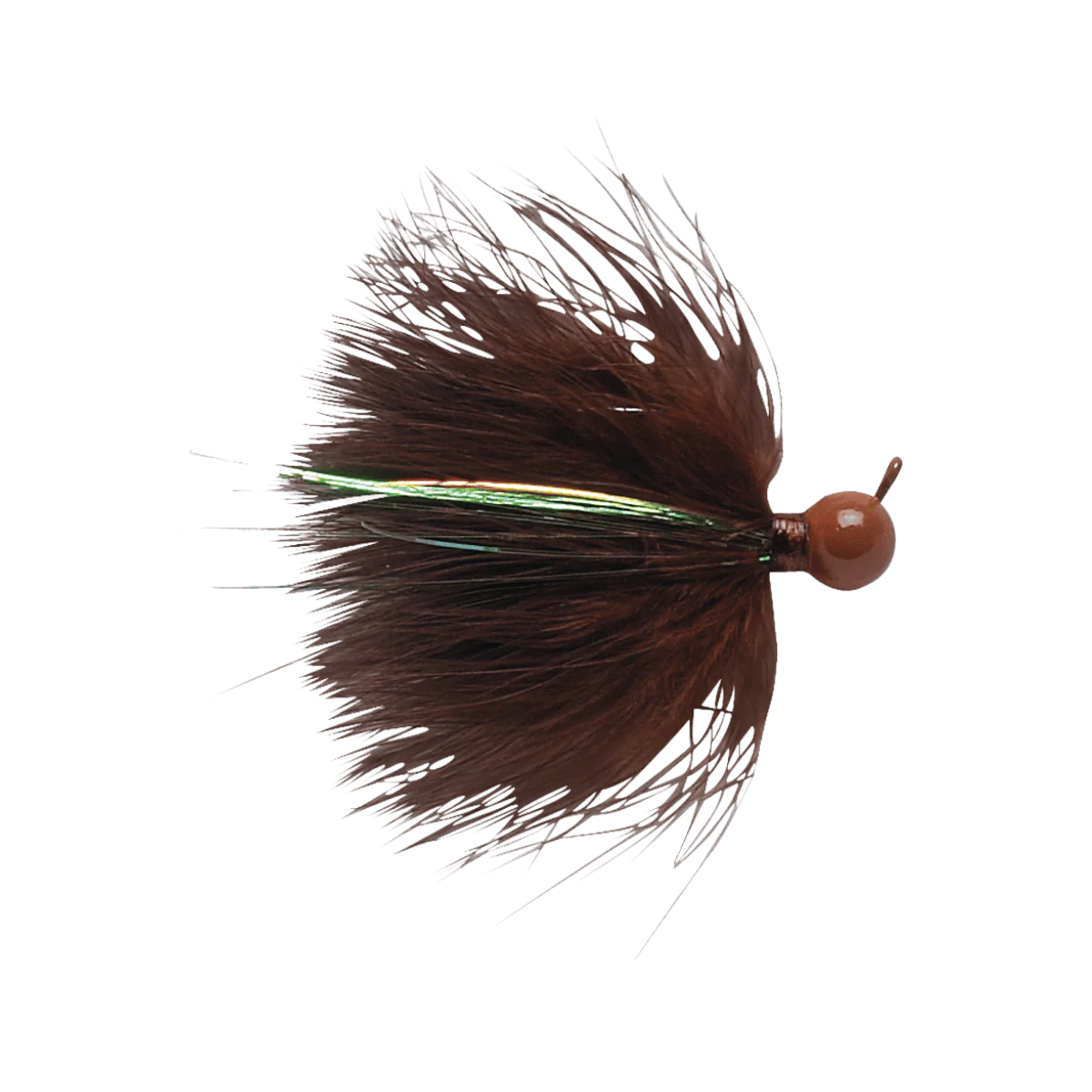 VMC DOMINATOR MARABOU JIG 1/8OZ - BROWN