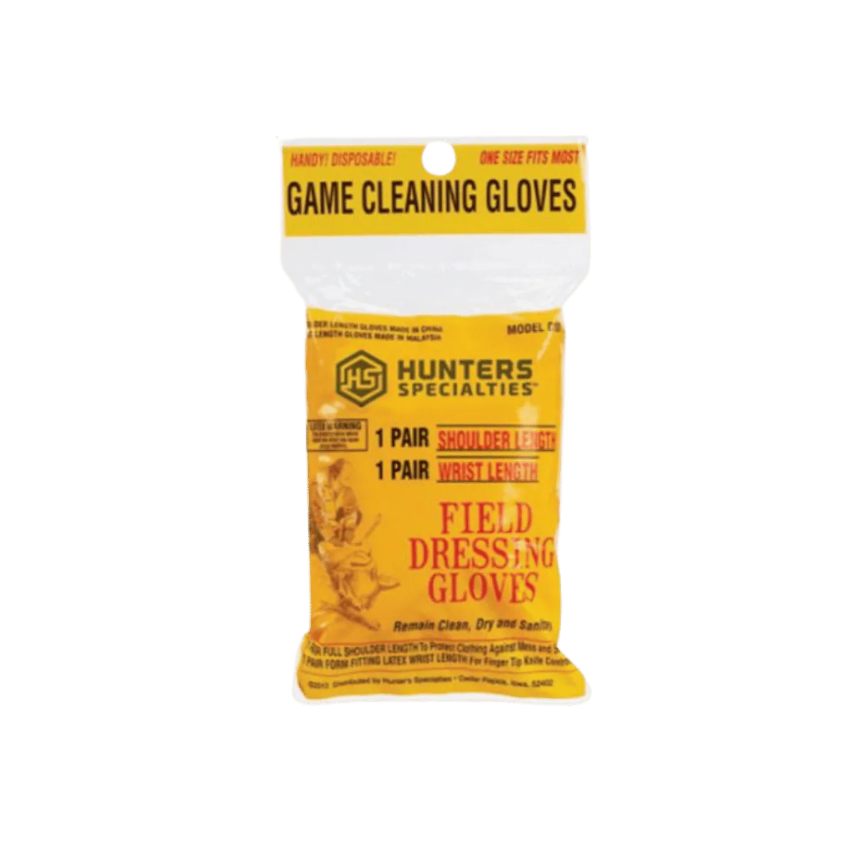 HUNTERS SPECIALTIES FIELD DRESSING GLOVE