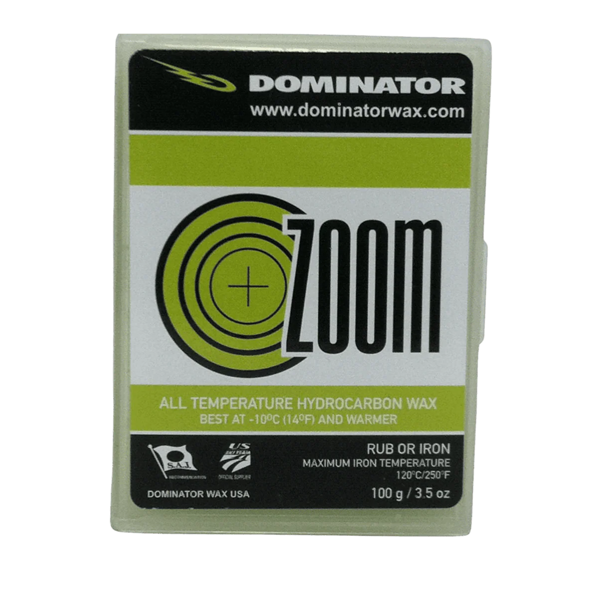 DOMINATOR ZOOM THERMOACTIVE WAX