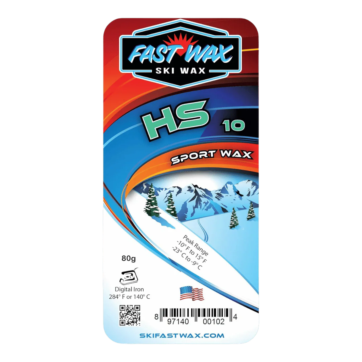 FAST WAX HS 10 SPORT WAX - TEAL